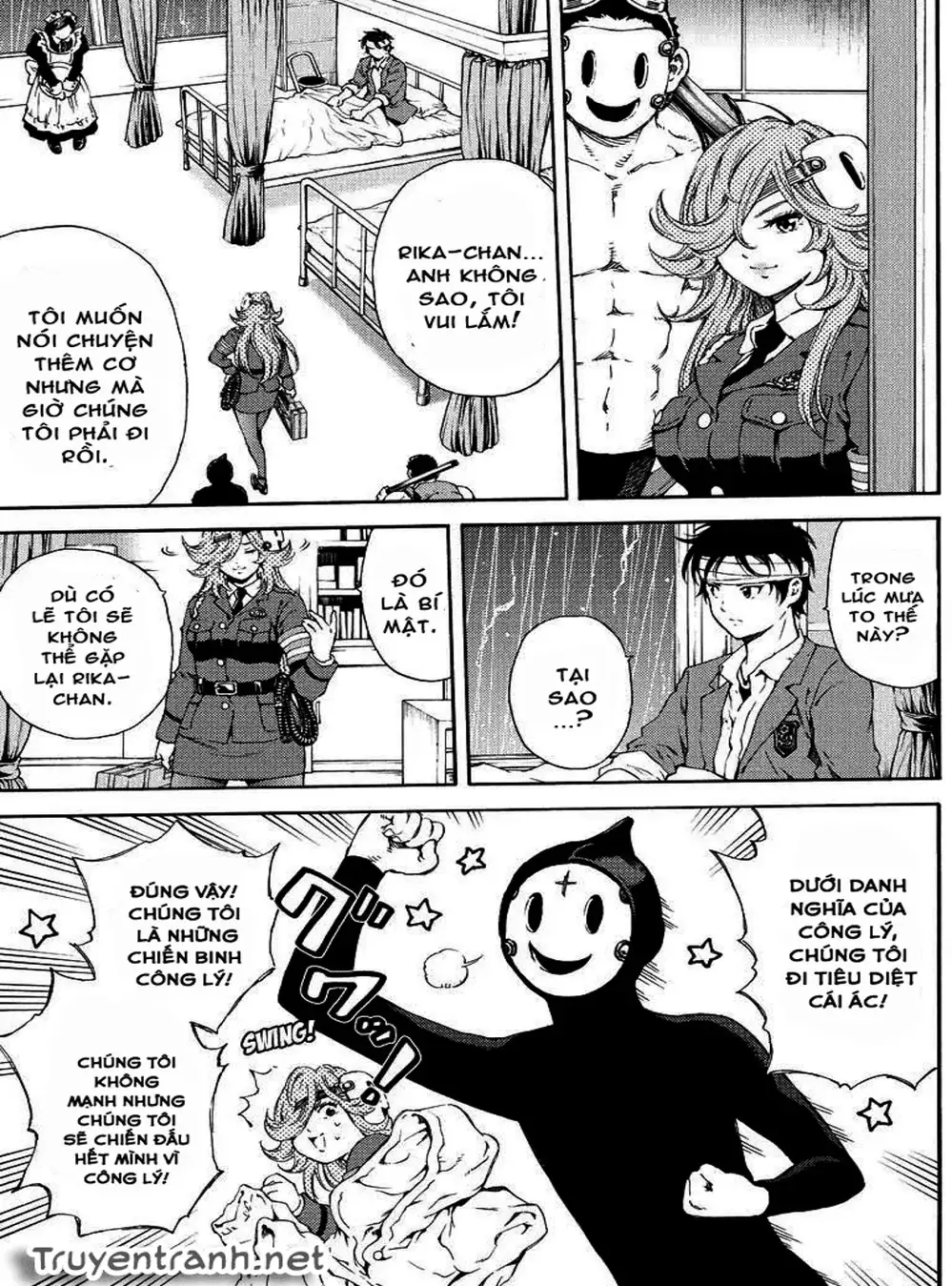 Truyện Tranh Đối Đầu Với Trọng Lực - Tenkuu Shinpan trang 4