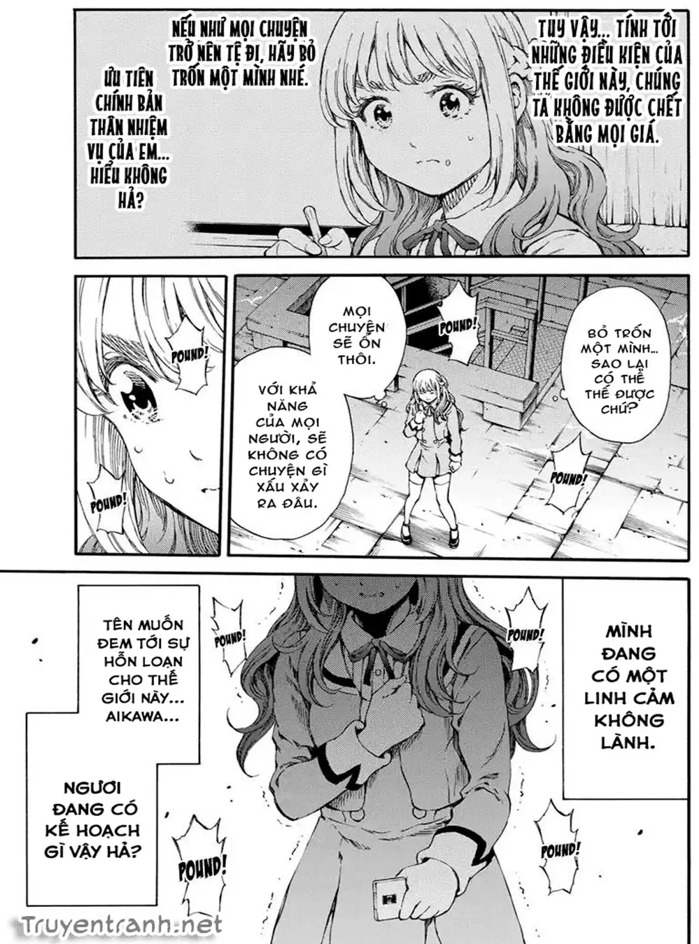 Truyện Tranh Đối Đầu Với Trọng Lực - Tenkuu Shinpan trang 4