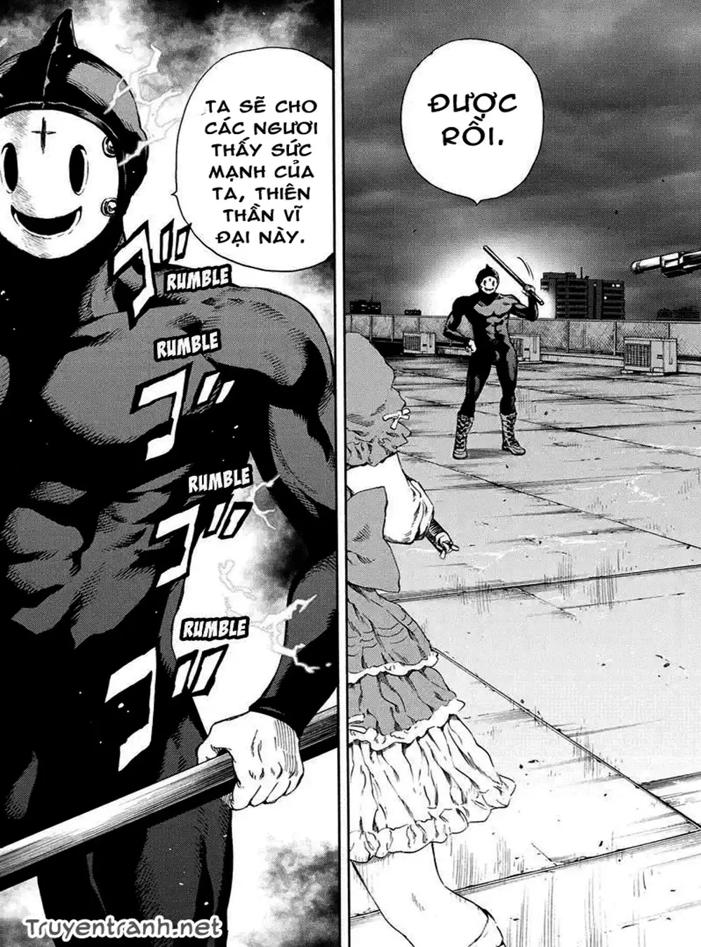 Truyện Tranh Đối Đầu Với Trọng Lực - Tenkuu Shinpan trang 4