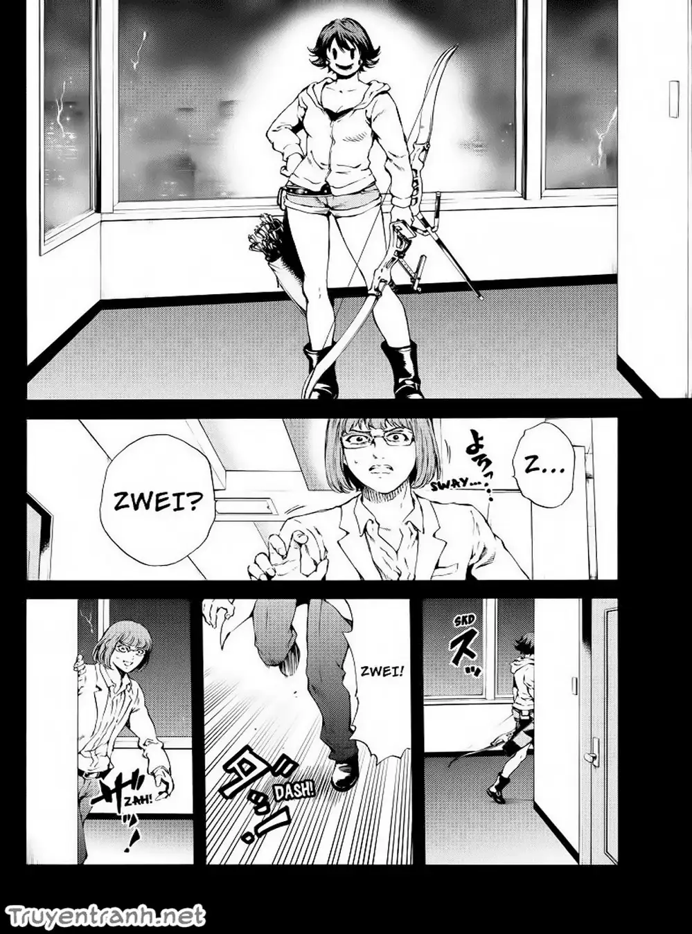 Truyện Tranh Đối Đầu Với Trọng Lực - Tenkuu Shinpan trang 4