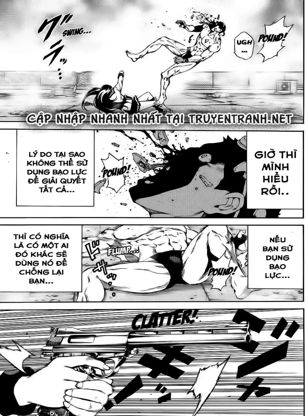 Truyện Tranh Đối Đầu Với Trọng Lực - Tenkuu Shinpan trang 4