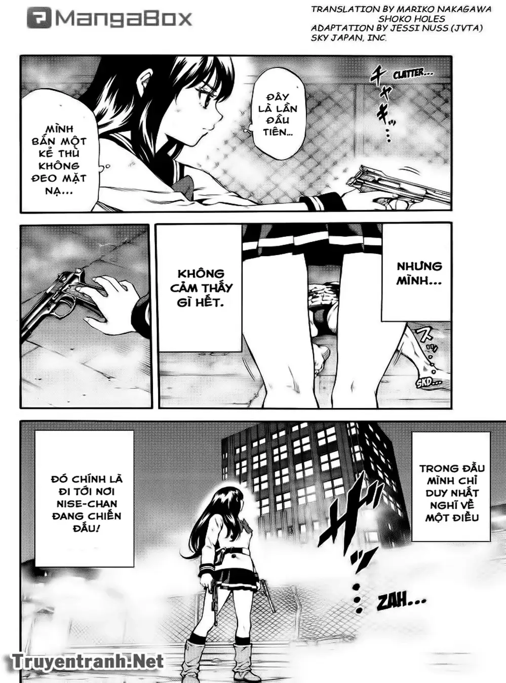 Truyện Tranh Đối Đầu Với Trọng Lực - Tenkuu Shinpan trang 4