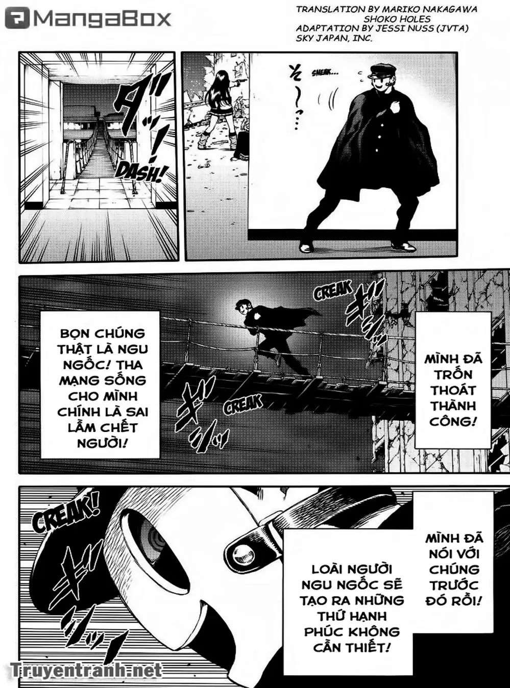 Truyện Tranh Đối Đầu Với Trọng Lực - Tenkuu Shinpan trang 4