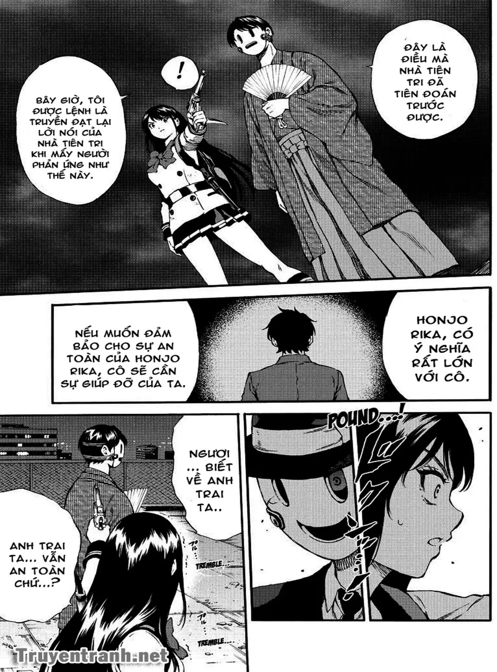 Truyện Tranh Đối Đầu Với Trọng Lực - Tenkuu Shinpan trang 4