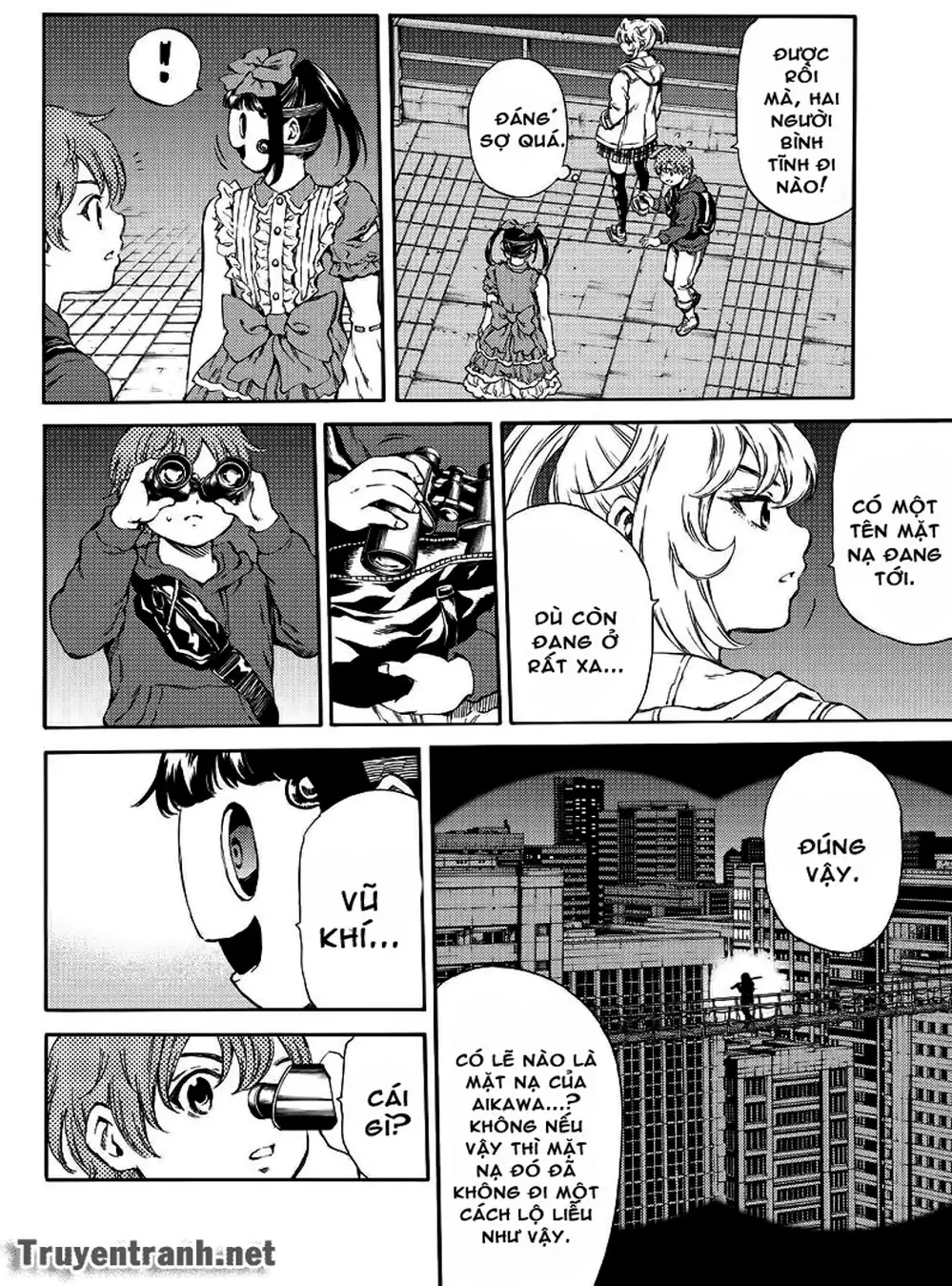 Truyện Tranh Đối Đầu Với Trọng Lực - Tenkuu Shinpan trang 4