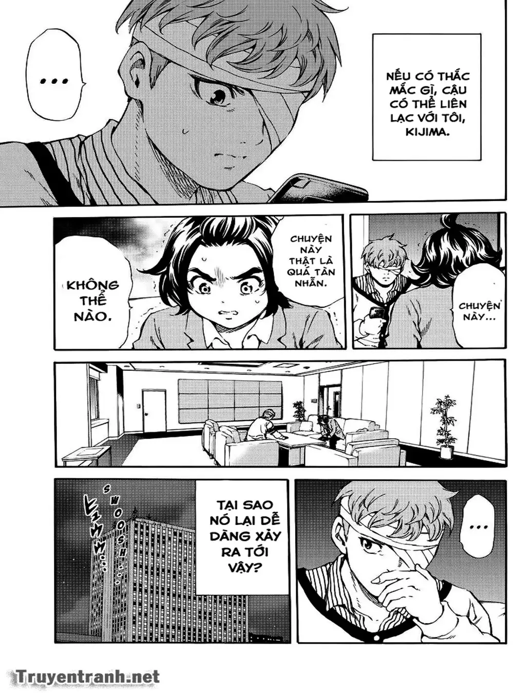 Truyện Tranh Đối Đầu Với Trọng Lực - Tenkuu Shinpan trang 4