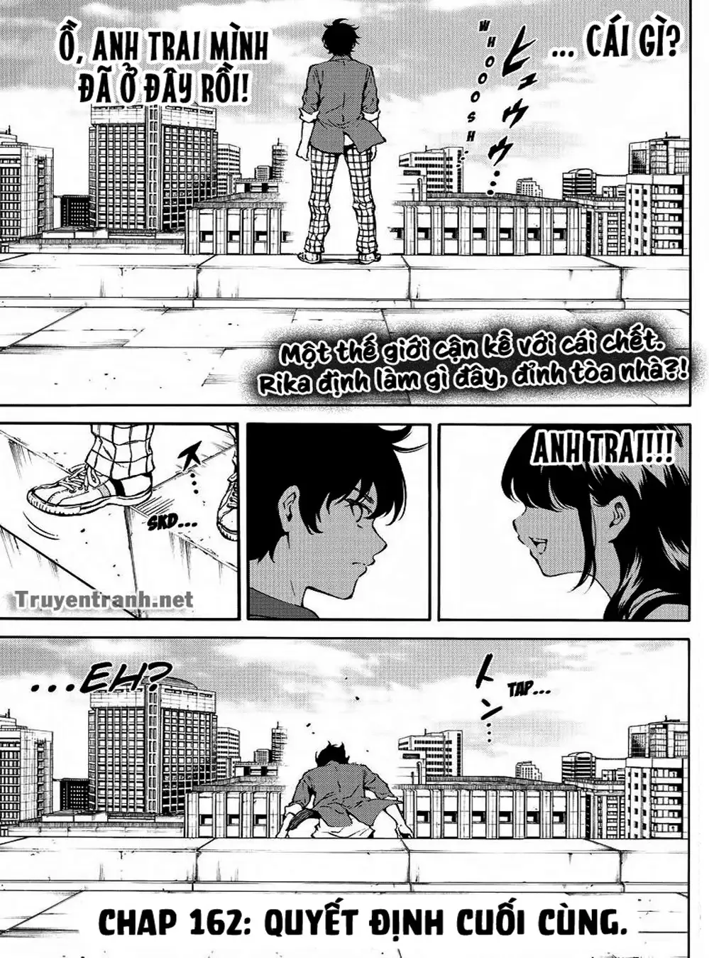 Truyện Tranh Đối Đầu Với Trọng Lực - Tenkuu Shinpan trang 4