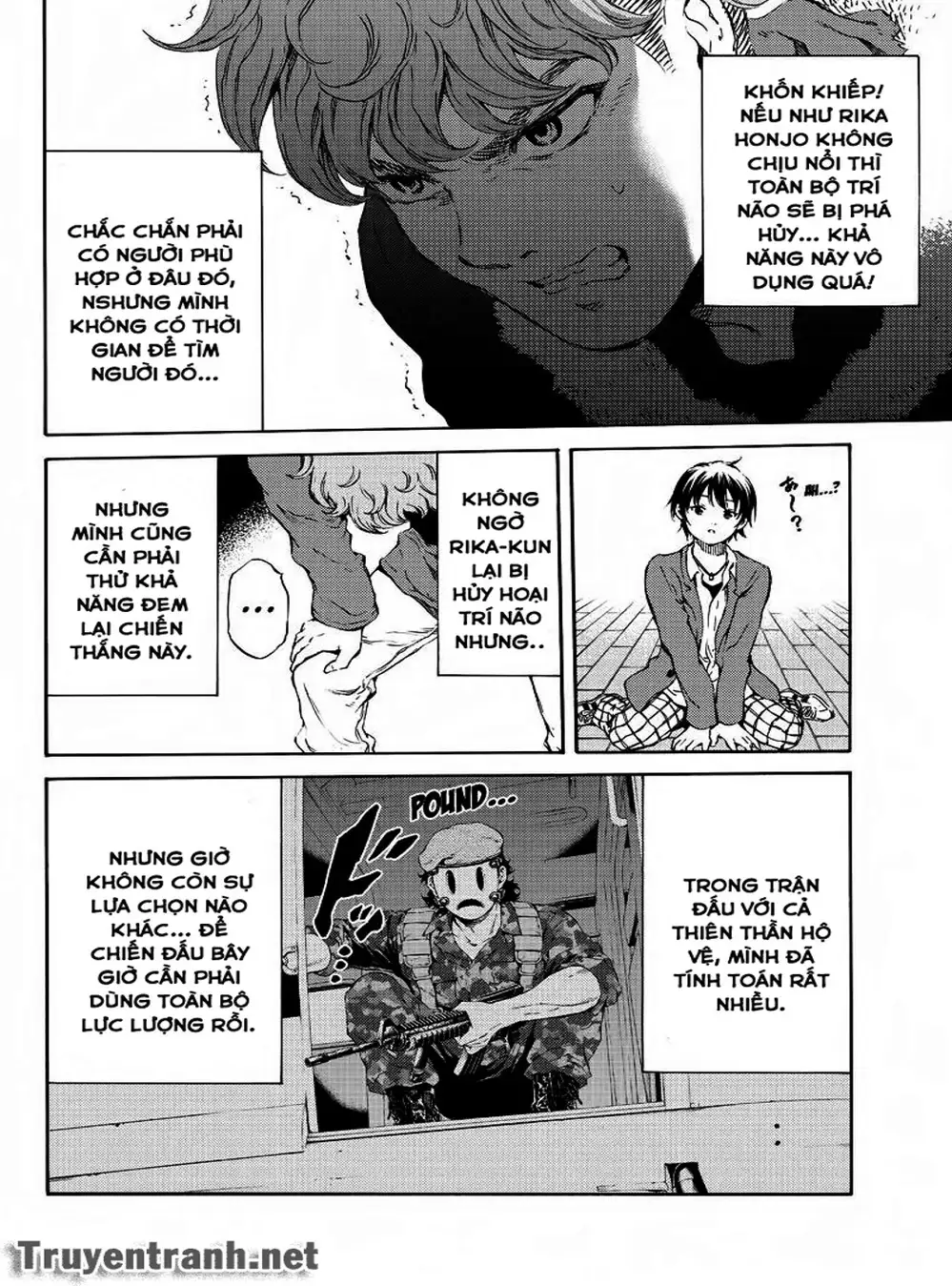 Truyện Tranh Đối Đầu Với Trọng Lực - Tenkuu Shinpan trang 4