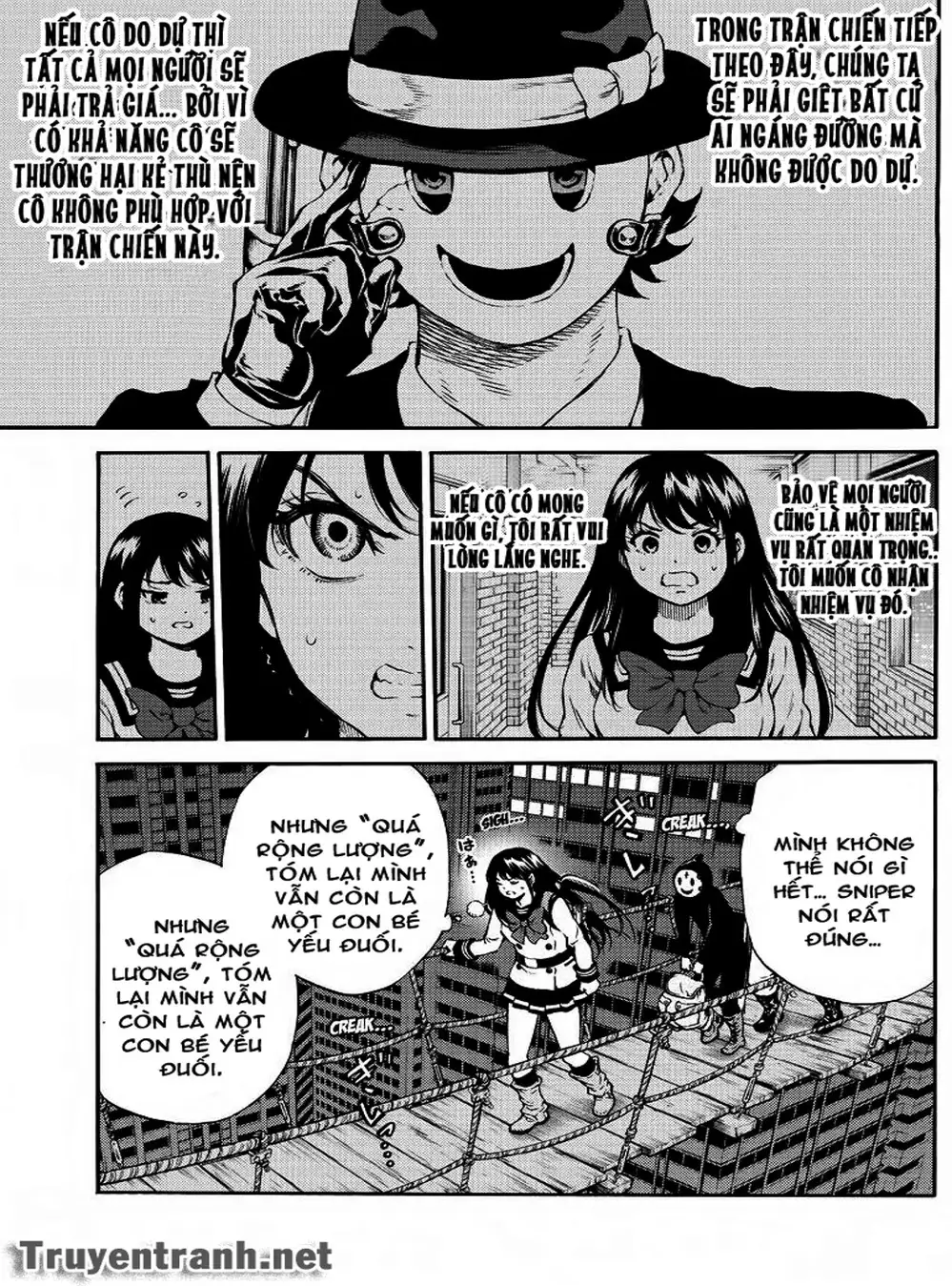 Truyện Tranh Đối Đầu Với Trọng Lực - Tenkuu Shinpan trang 4