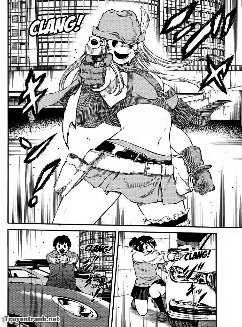 Truyện Tranh Đối Đầu Với Trọng Lực - Tenkuu Shinpan trang 4