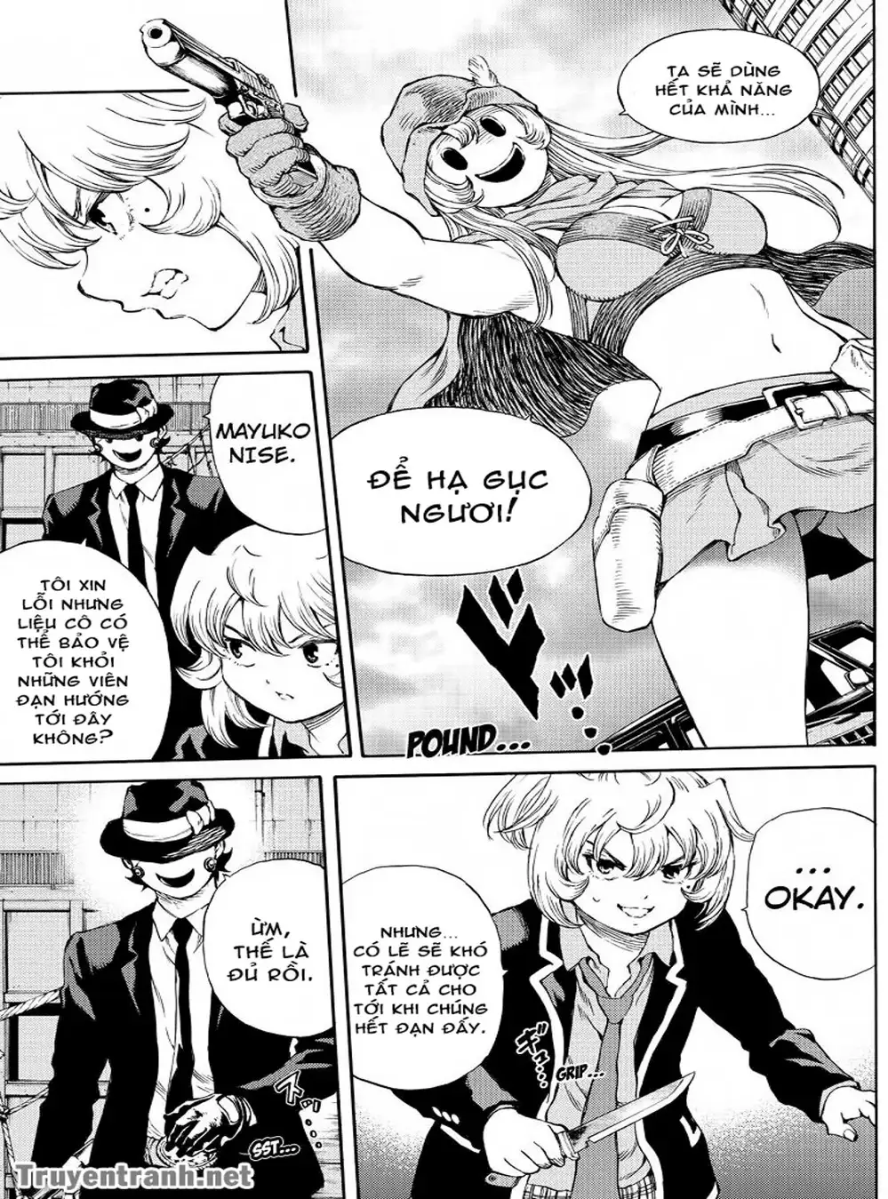 Truyện Tranh Đối Đầu Với Trọng Lực - Tenkuu Shinpan trang 4