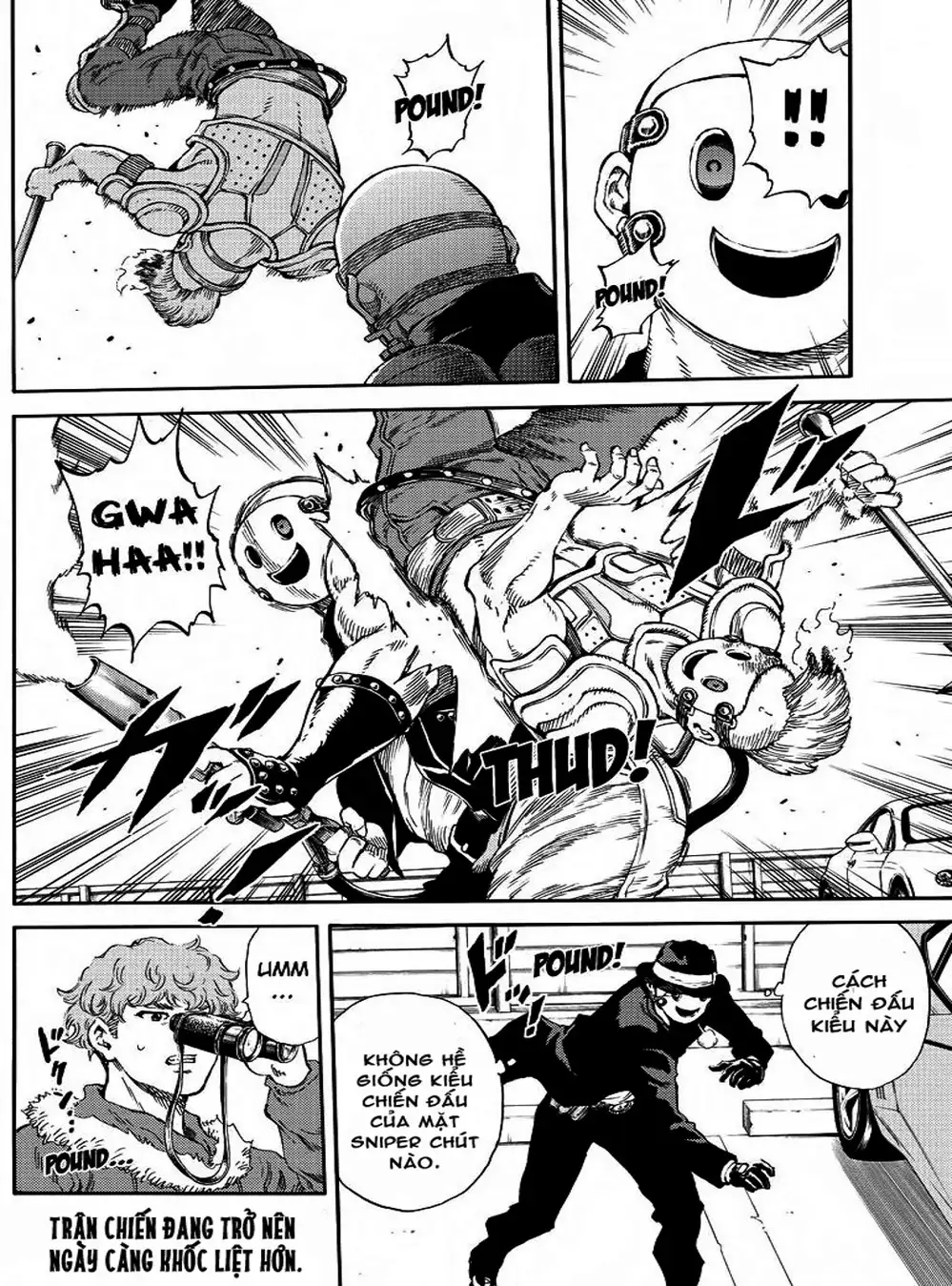 Truyện Tranh Đối Đầu Với Trọng Lực - Tenkuu Shinpan trang 4