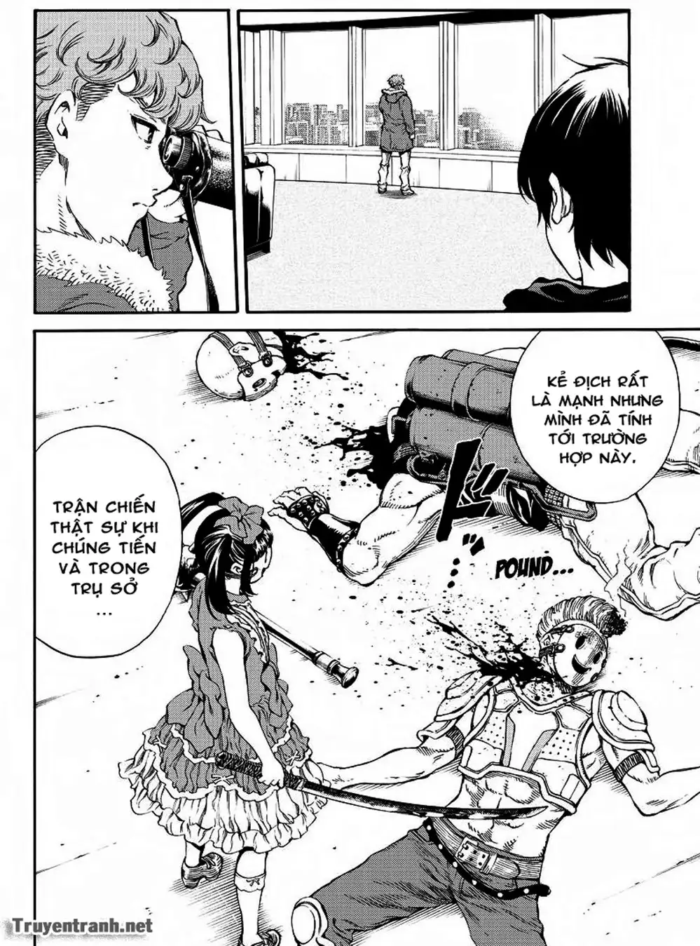 Truyện Tranh Đối Đầu Với Trọng Lực - Tenkuu Shinpan trang 4