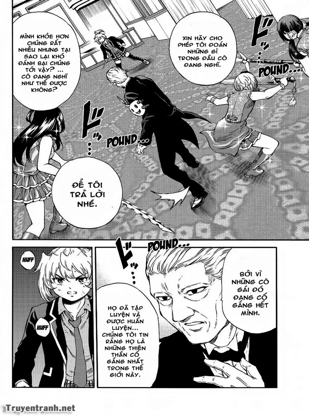 Truyện Tranh Đối Đầu Với Trọng Lực - Tenkuu Shinpan trang 4