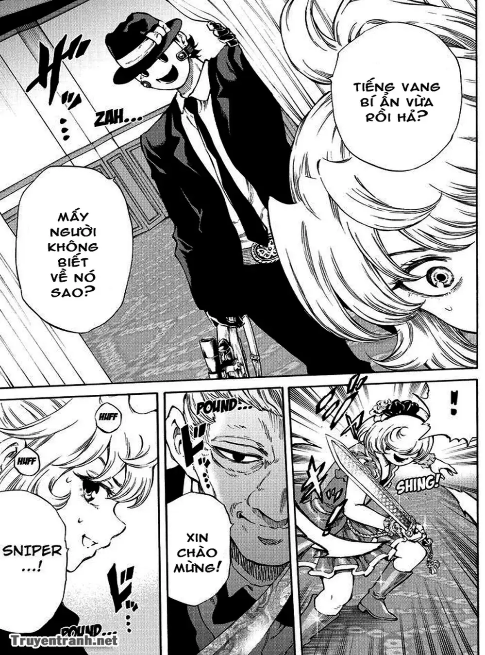 Truyện Tranh Đối Đầu Với Trọng Lực - Tenkuu Shinpan trang 4