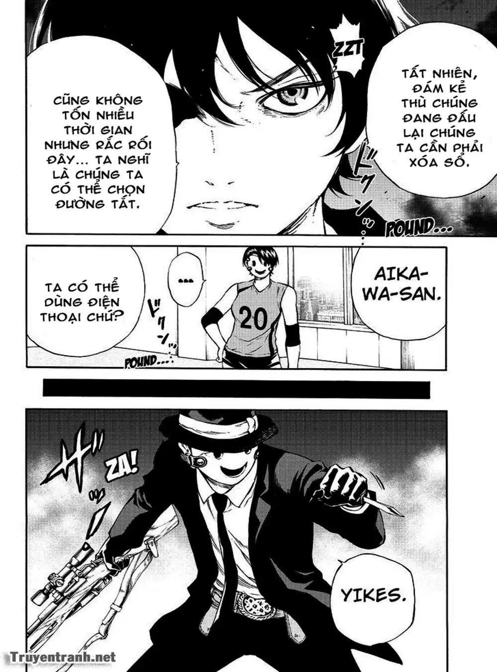 Truyện Tranh Đối Đầu Với Trọng Lực - Tenkuu Shinpan trang 4