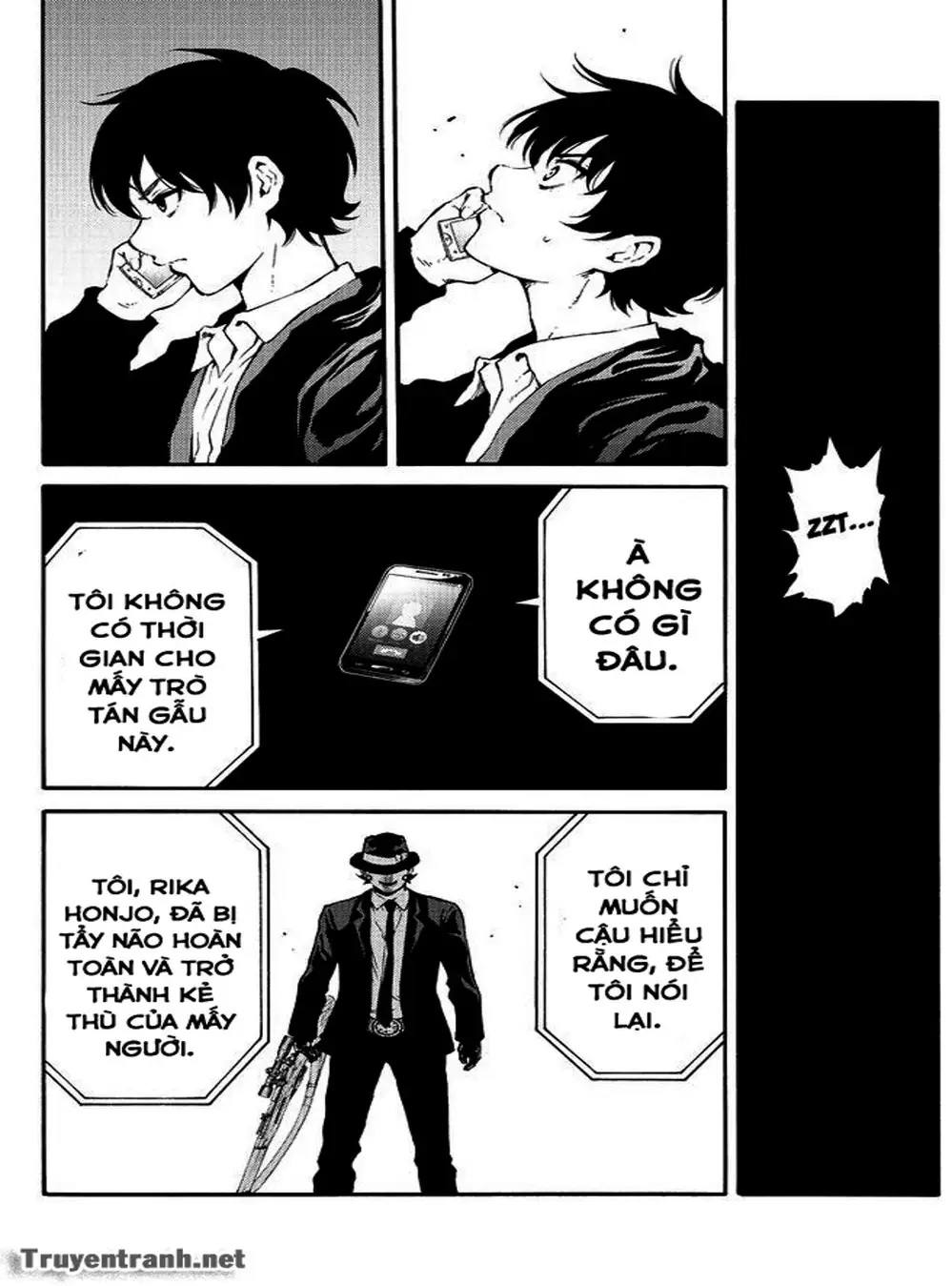 Truyện Tranh Đối Đầu Với Trọng Lực - Tenkuu Shinpan trang 4