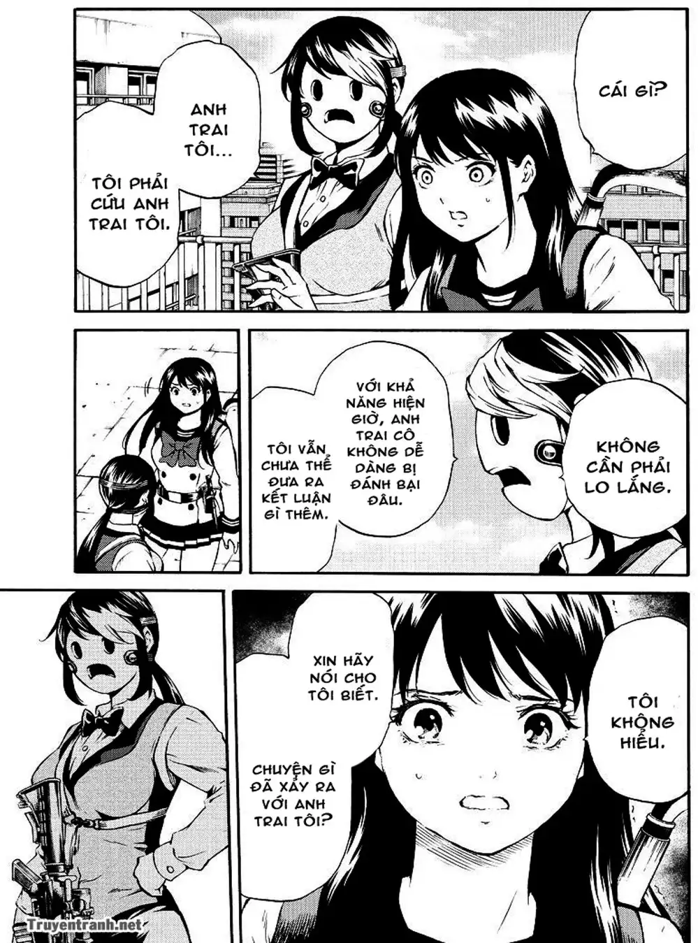 Truyện Tranh Đối Đầu Với Trọng Lực - Tenkuu Shinpan trang 4