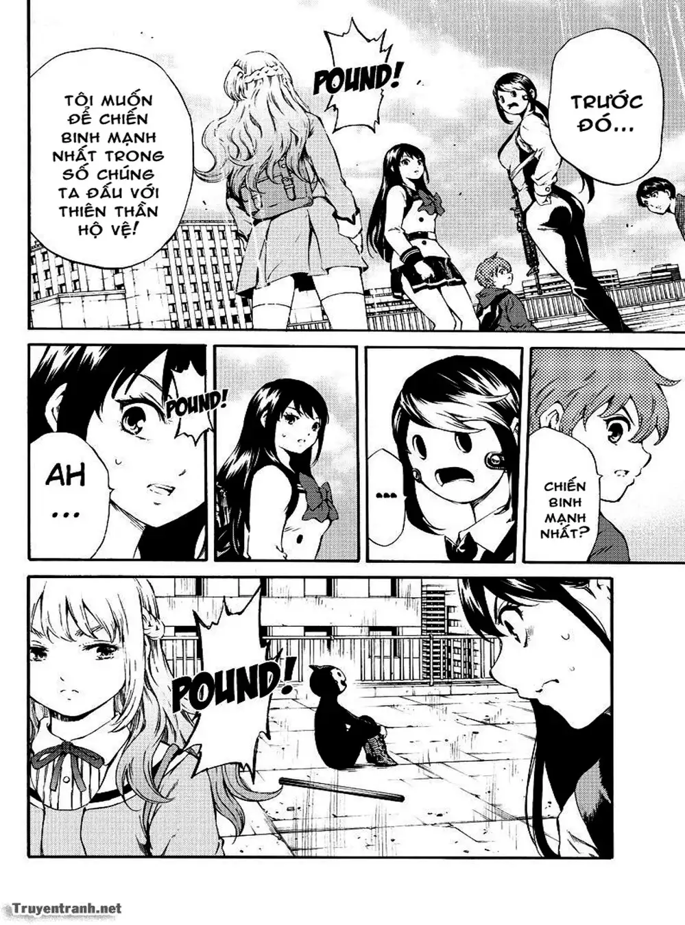 Truyện Tranh Đối Đầu Với Trọng Lực - Tenkuu Shinpan trang 4