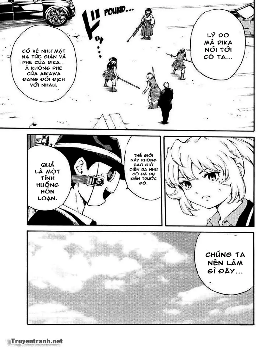 Truyện Tranh Đối Đầu Với Trọng Lực - Tenkuu Shinpan trang 4