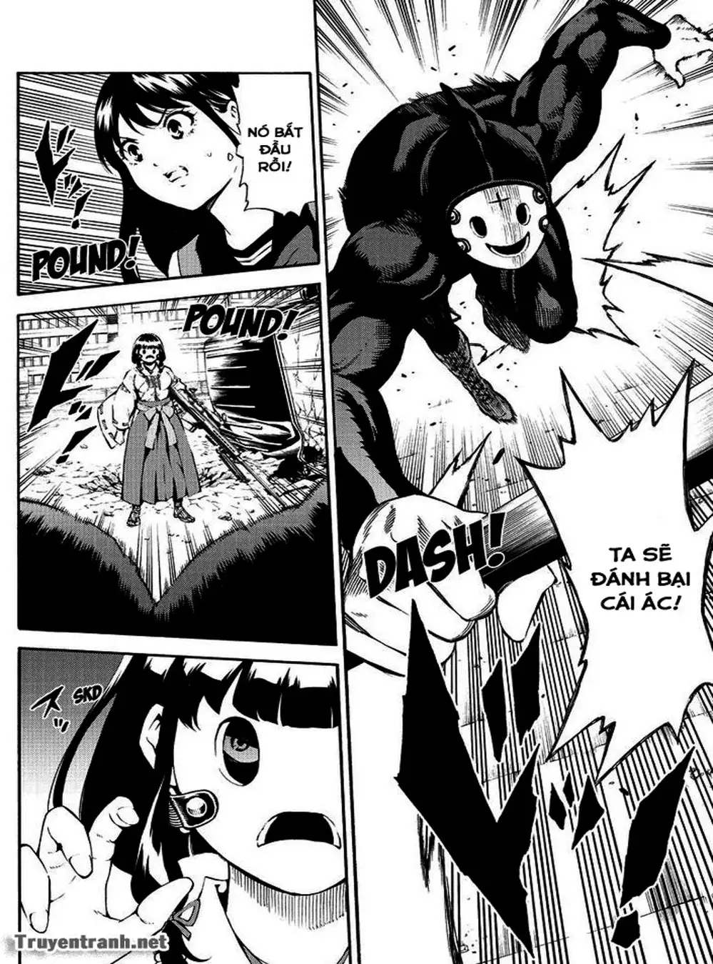 Truyện Tranh Đối Đầu Với Trọng Lực - Tenkuu Shinpan trang 4