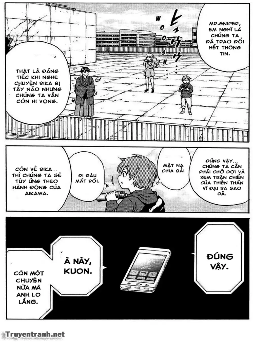 Truyện Tranh Đối Đầu Với Trọng Lực - Tenkuu Shinpan trang 4