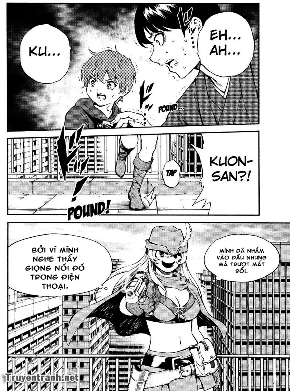 Truyện Tranh Đối Đầu Với Trọng Lực - Tenkuu Shinpan trang 4