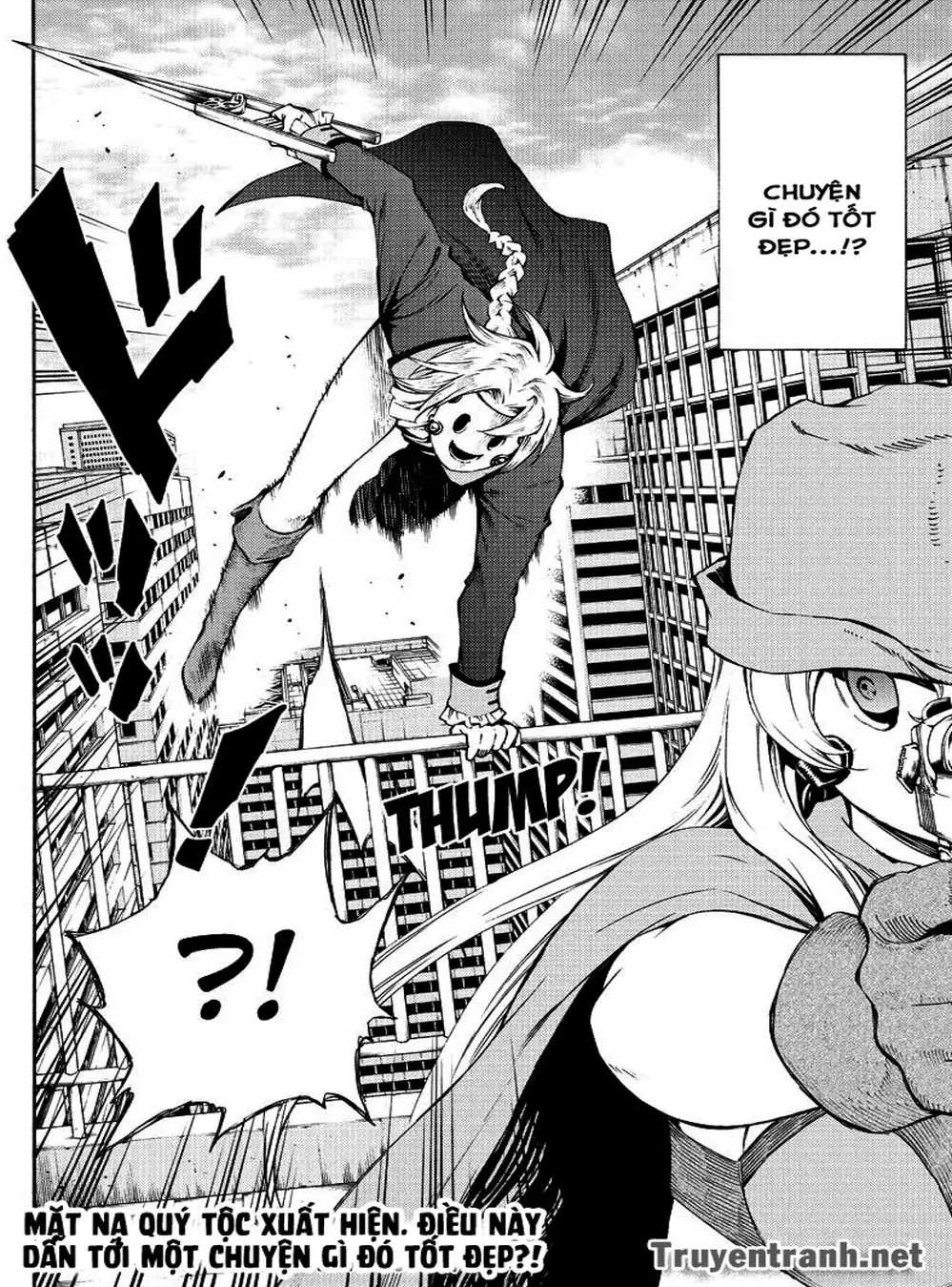 Truyện Tranh Đối Đầu Với Trọng Lực - Tenkuu Shinpan trang 4