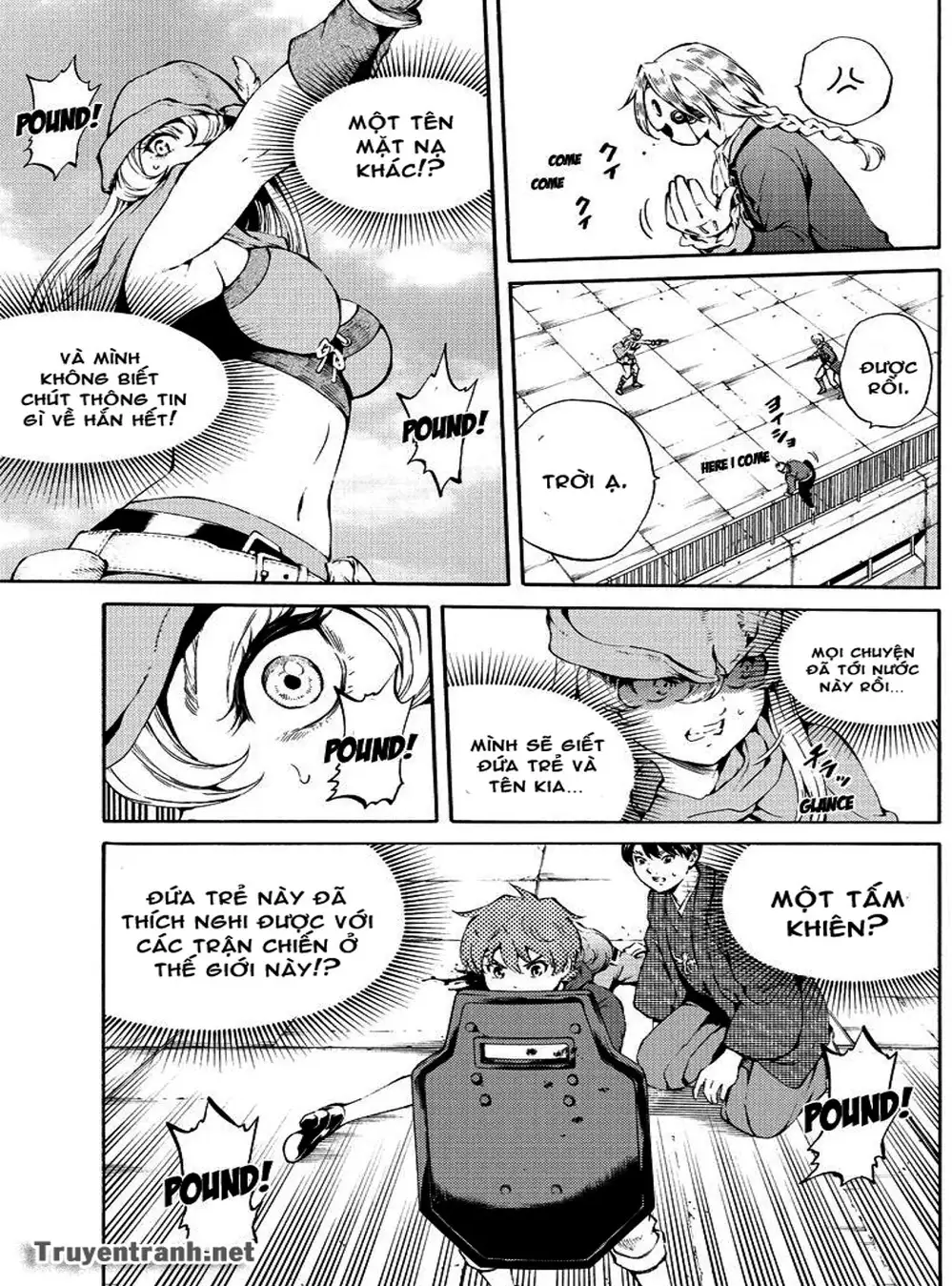 Truyện Tranh Đối Đầu Với Trọng Lực - Tenkuu Shinpan trang 4