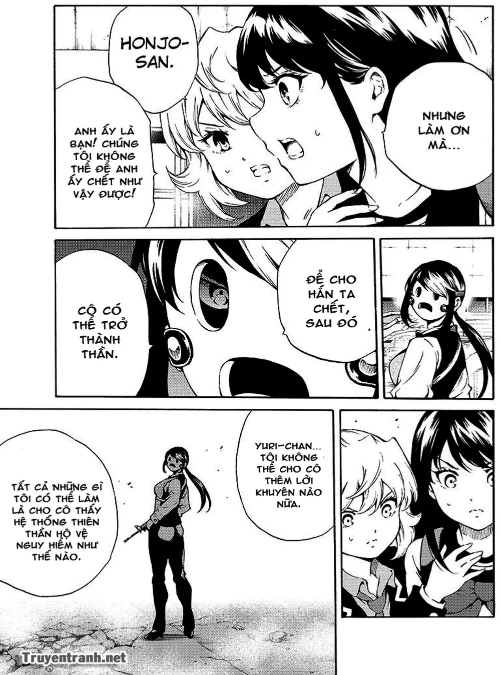 Truyện Tranh Đối Đầu Với Trọng Lực - Tenkuu Shinpan trang 4