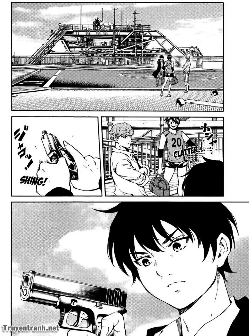 Truyện Tranh Đối Đầu Với Trọng Lực - Tenkuu Shinpan trang 4