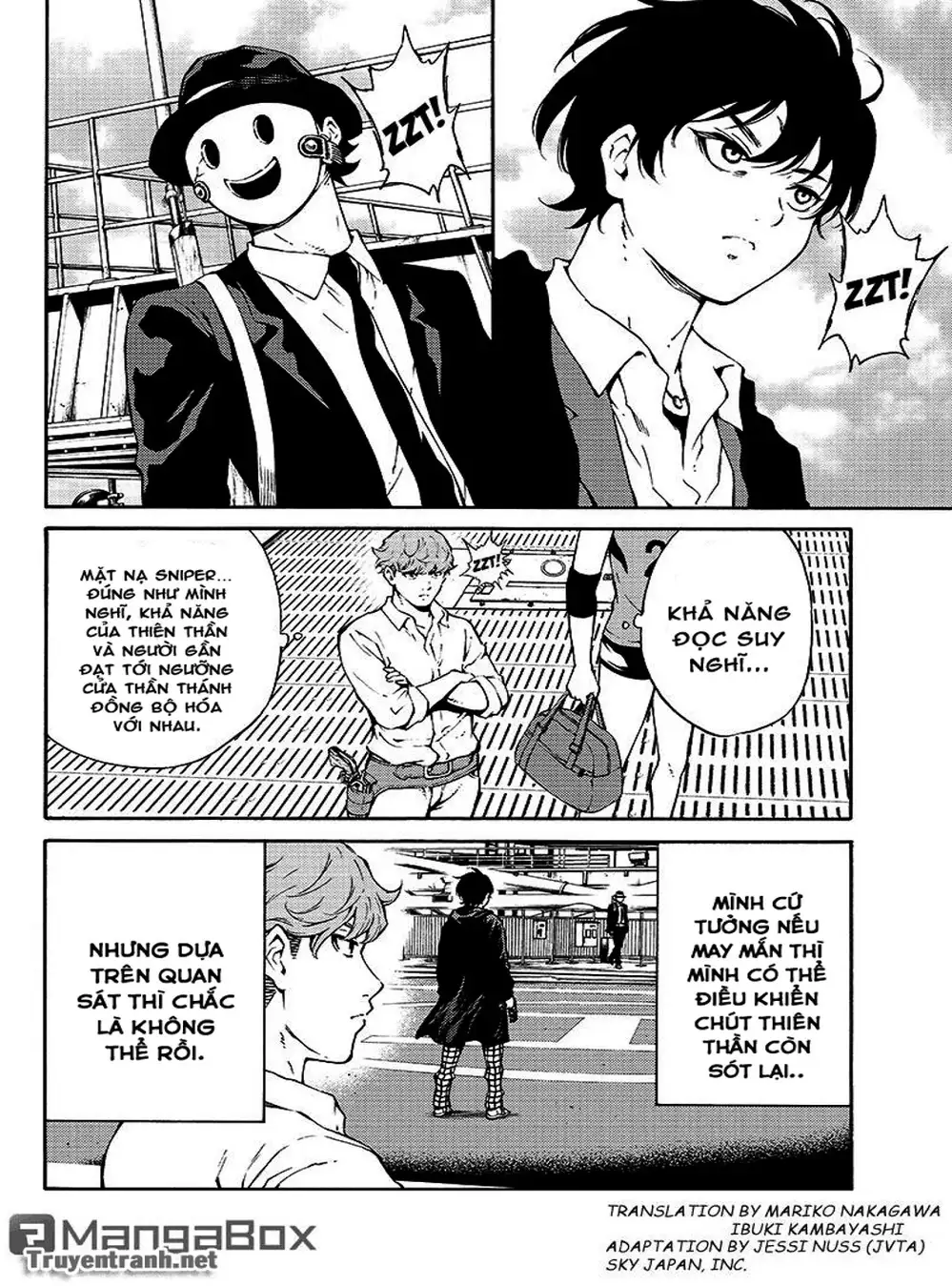 Truyện Tranh Đối Đầu Với Trọng Lực - Tenkuu Shinpan trang 4