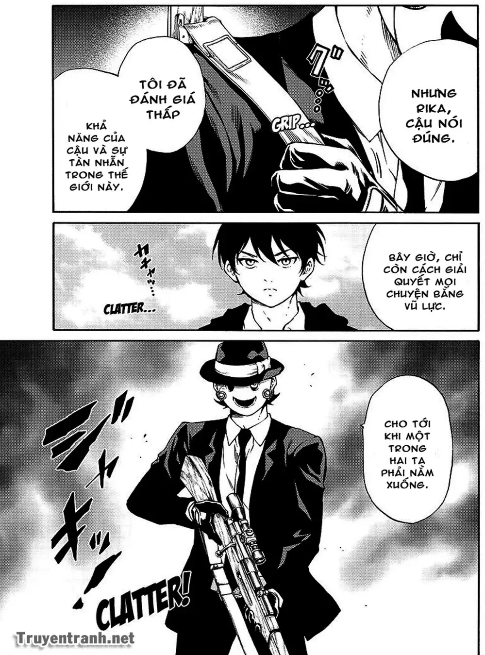 Truyện Tranh Đối Đầu Với Trọng Lực - Tenkuu Shinpan trang 4