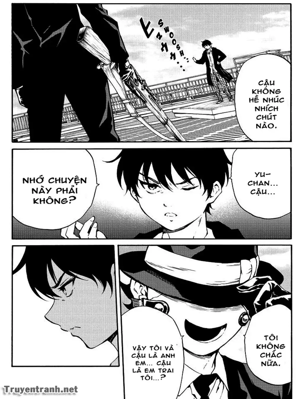 Truyện Tranh Đối Đầu Với Trọng Lực - Tenkuu Shinpan trang 4