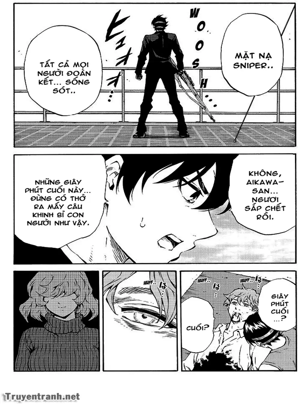 Truyện Tranh Đối Đầu Với Trọng Lực - Tenkuu Shinpan trang 4