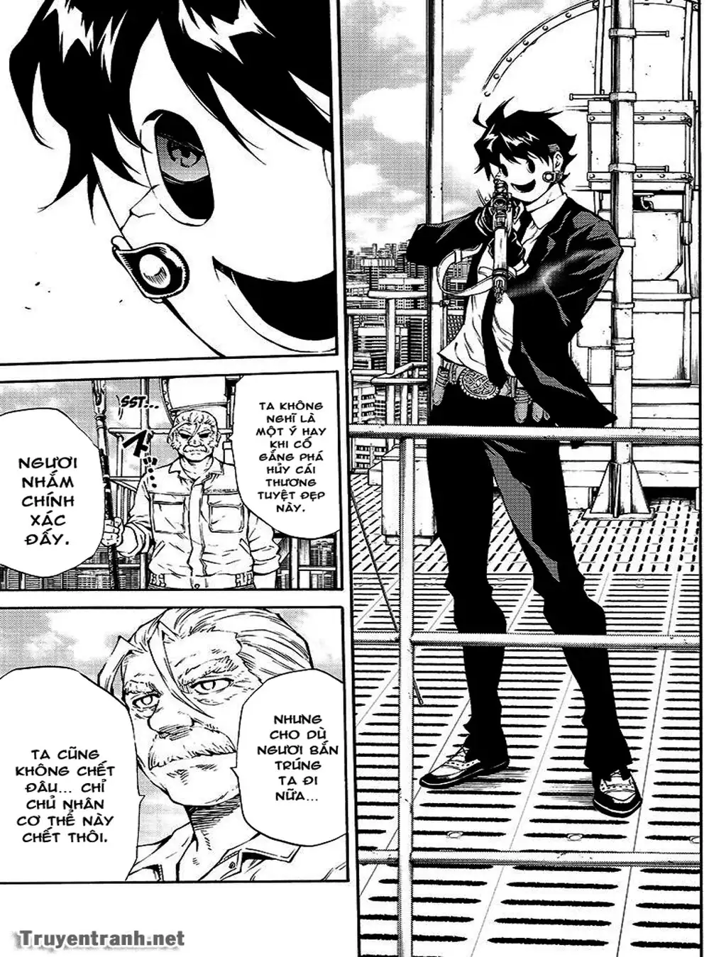 Truyện Tranh Đối Đầu Với Trọng Lực - Tenkuu Shinpan trang 4