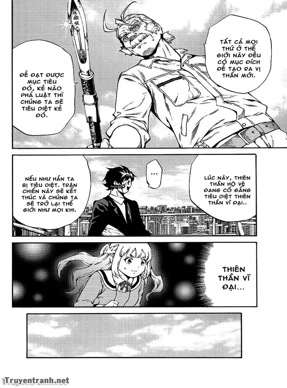 Truyện Tranh Đối Đầu Với Trọng Lực - Tenkuu Shinpan trang 4