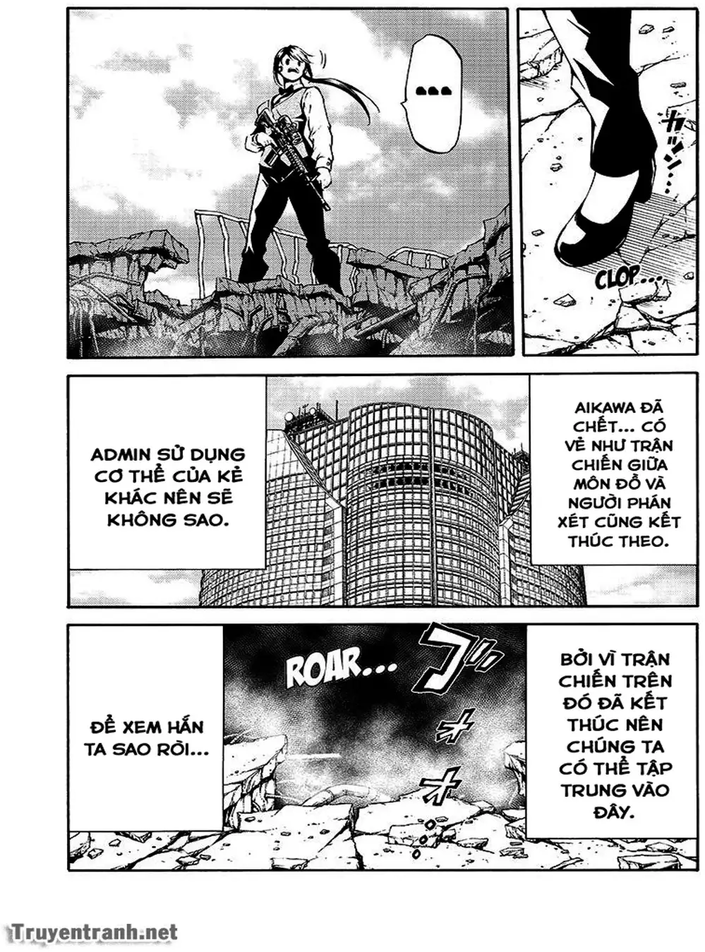 Truyện Tranh Đối Đầu Với Trọng Lực - Tenkuu Shinpan trang 4