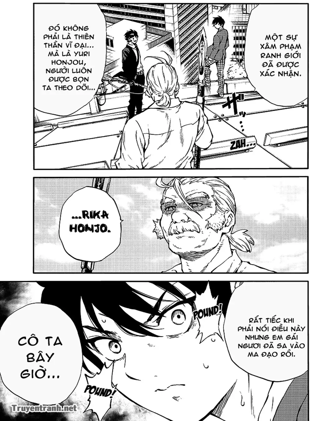 Truyện Tranh Đối Đầu Với Trọng Lực - Tenkuu Shinpan trang 4