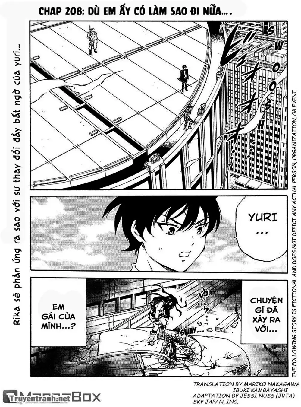 Truyện Tranh Đối Đầu Với Trọng Lực - Tenkuu Shinpan trang 4