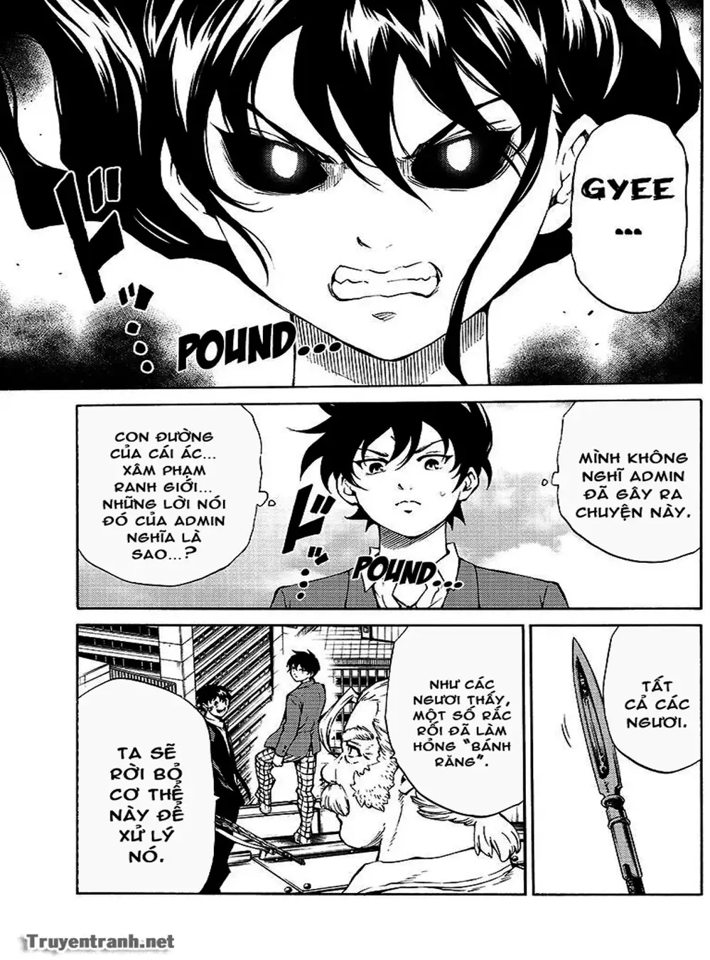 Truyện Tranh Đối Đầu Với Trọng Lực - Tenkuu Shinpan trang 4