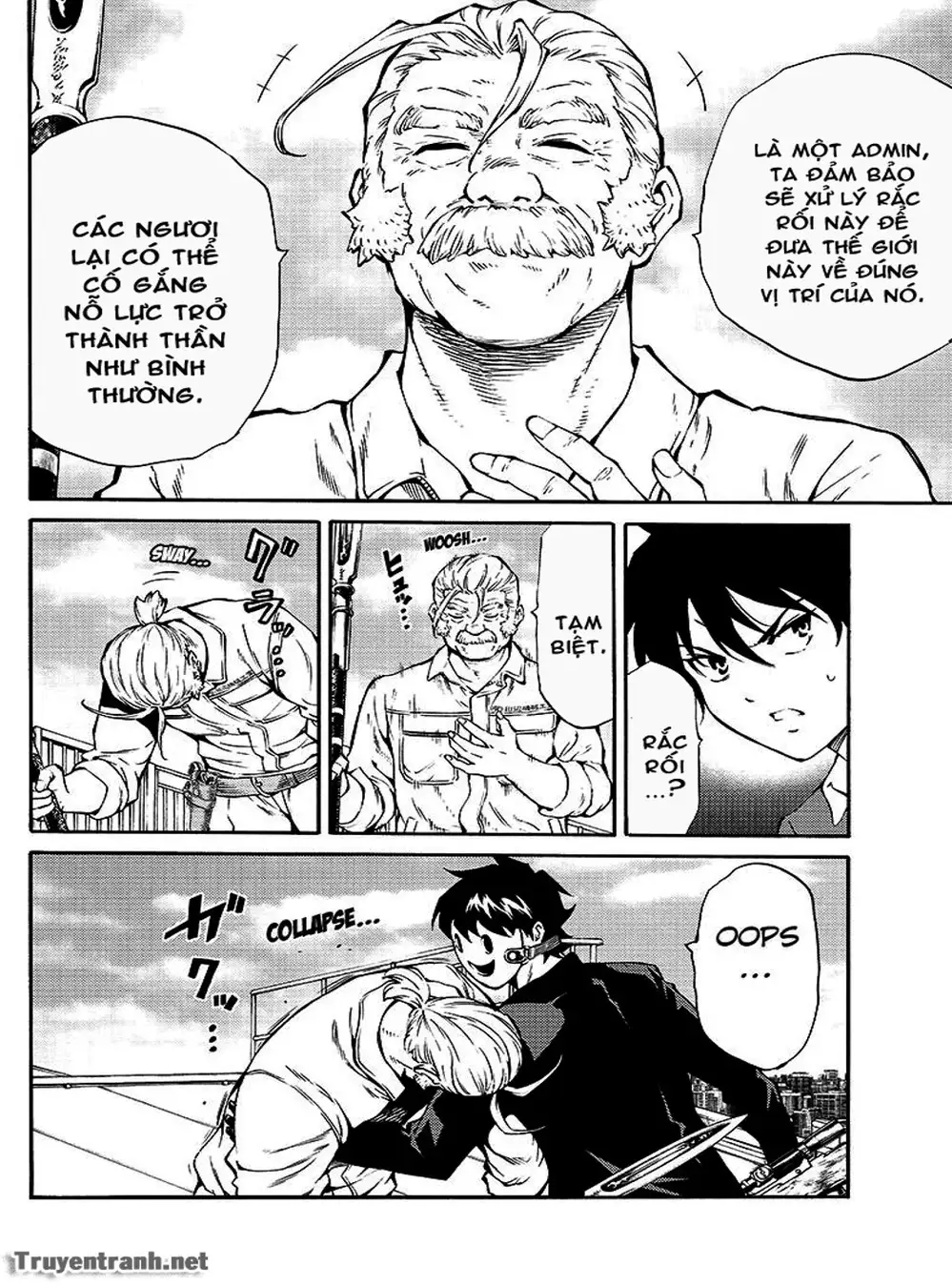 Truyện Tranh Đối Đầu Với Trọng Lực - Tenkuu Shinpan trang 4