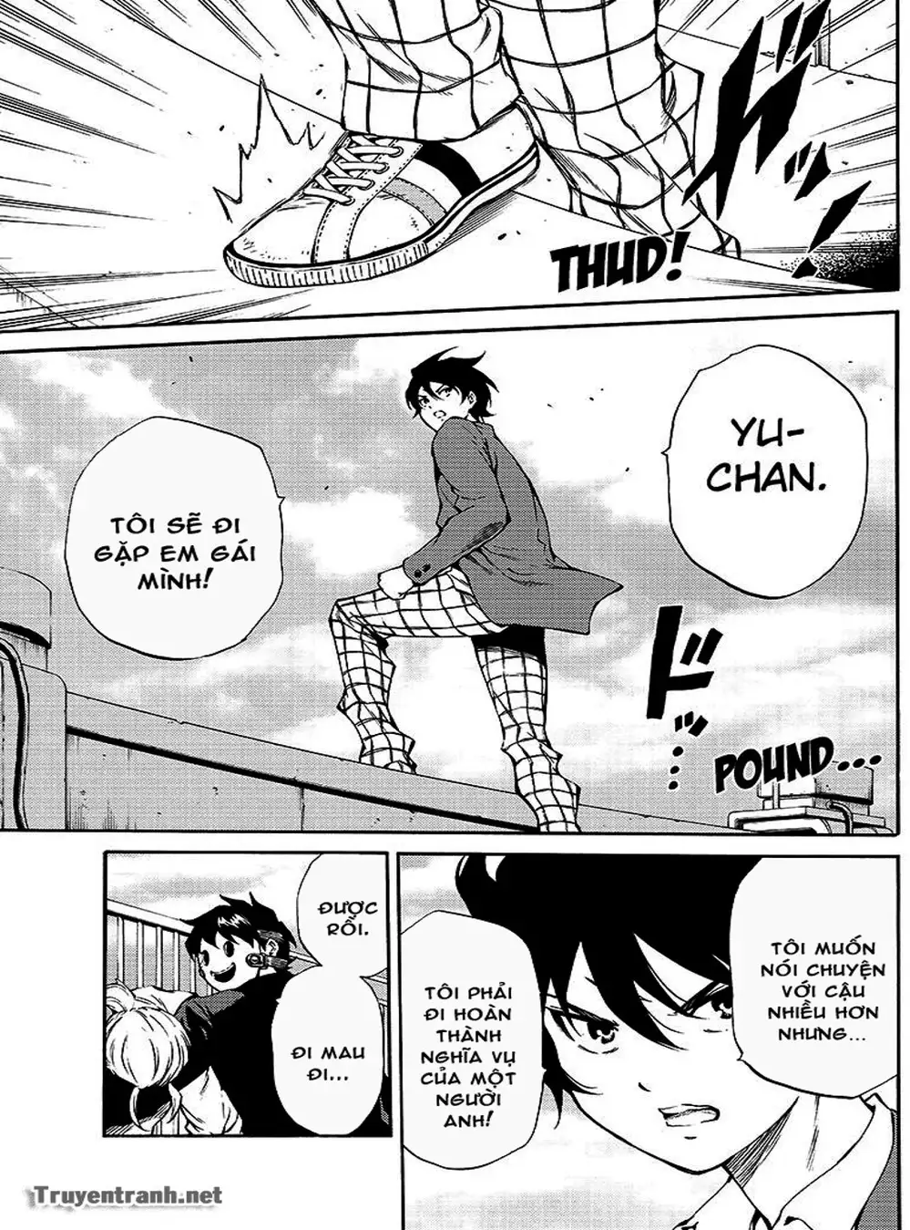 Truyện Tranh Đối Đầu Với Trọng Lực - Tenkuu Shinpan trang 4