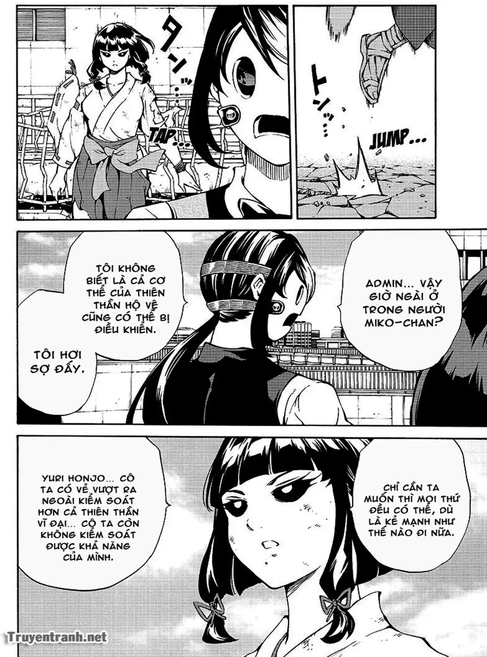 Truyện Tranh Đối Đầu Với Trọng Lực - Tenkuu Shinpan trang 4