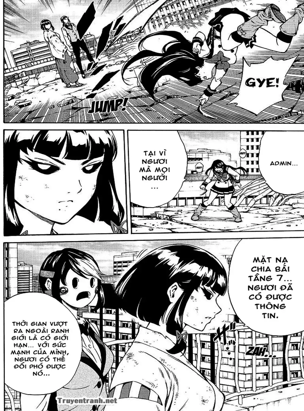 Truyện Tranh Đối Đầu Với Trọng Lực - Tenkuu Shinpan trang 4