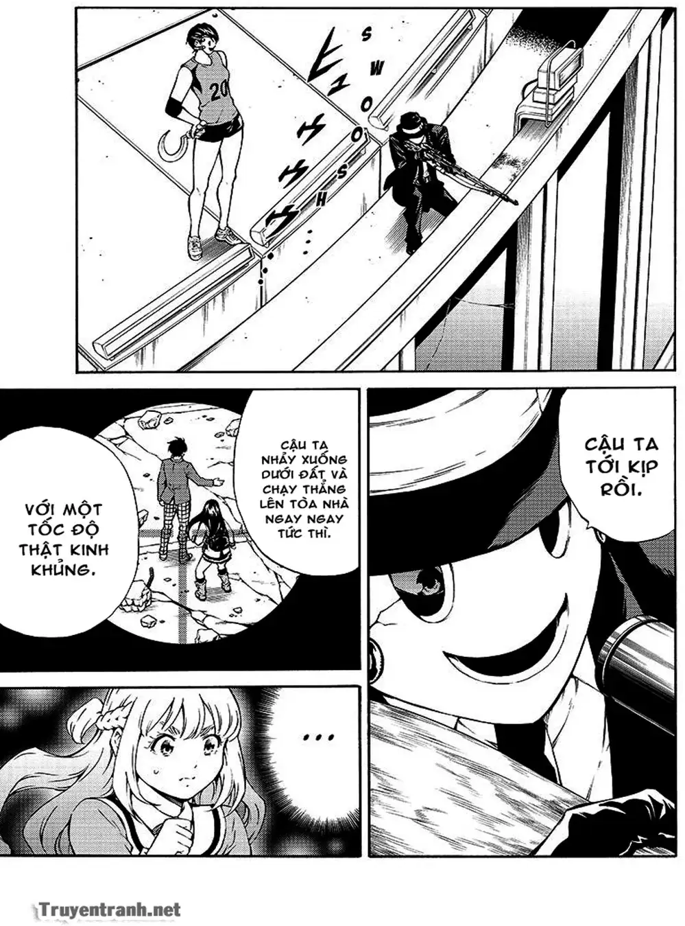 Truyện Tranh Đối Đầu Với Trọng Lực - Tenkuu Shinpan trang 4