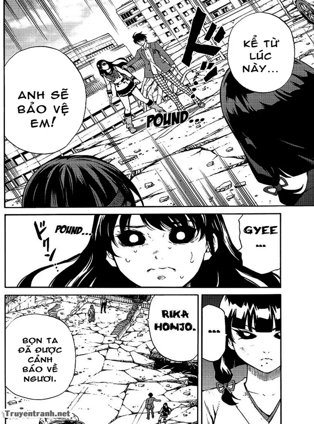 Truyện Tranh Đối Đầu Với Trọng Lực - Tenkuu Shinpan trang 4