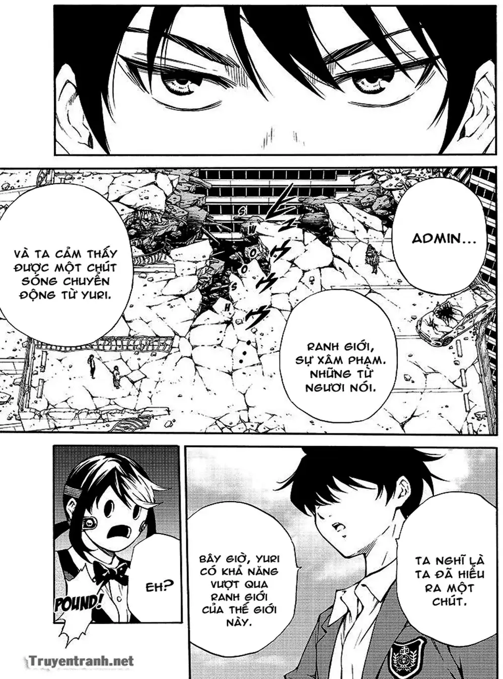 Truyện Tranh Đối Đầu Với Trọng Lực - Tenkuu Shinpan trang 4