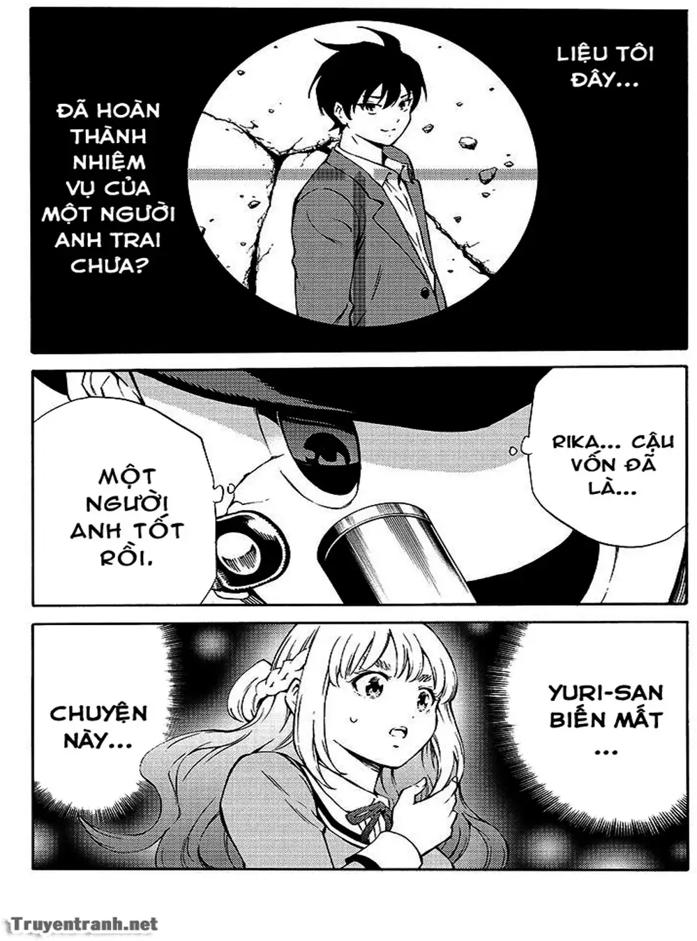 Truyện Tranh Đối Đầu Với Trọng Lực - Tenkuu Shinpan trang 4