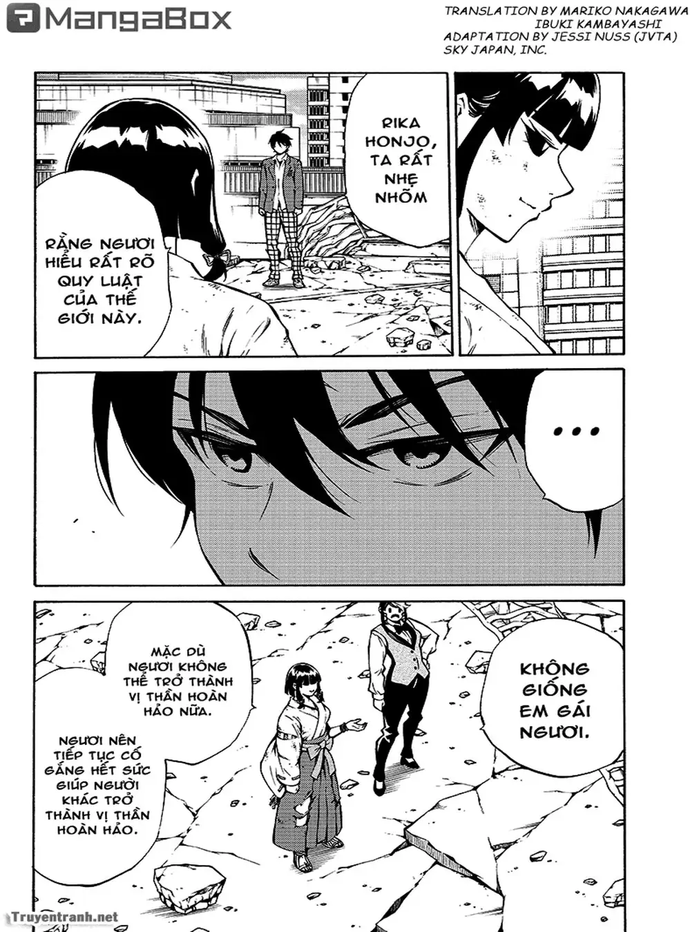 Truyện Tranh Đối Đầu Với Trọng Lực - Tenkuu Shinpan trang 4